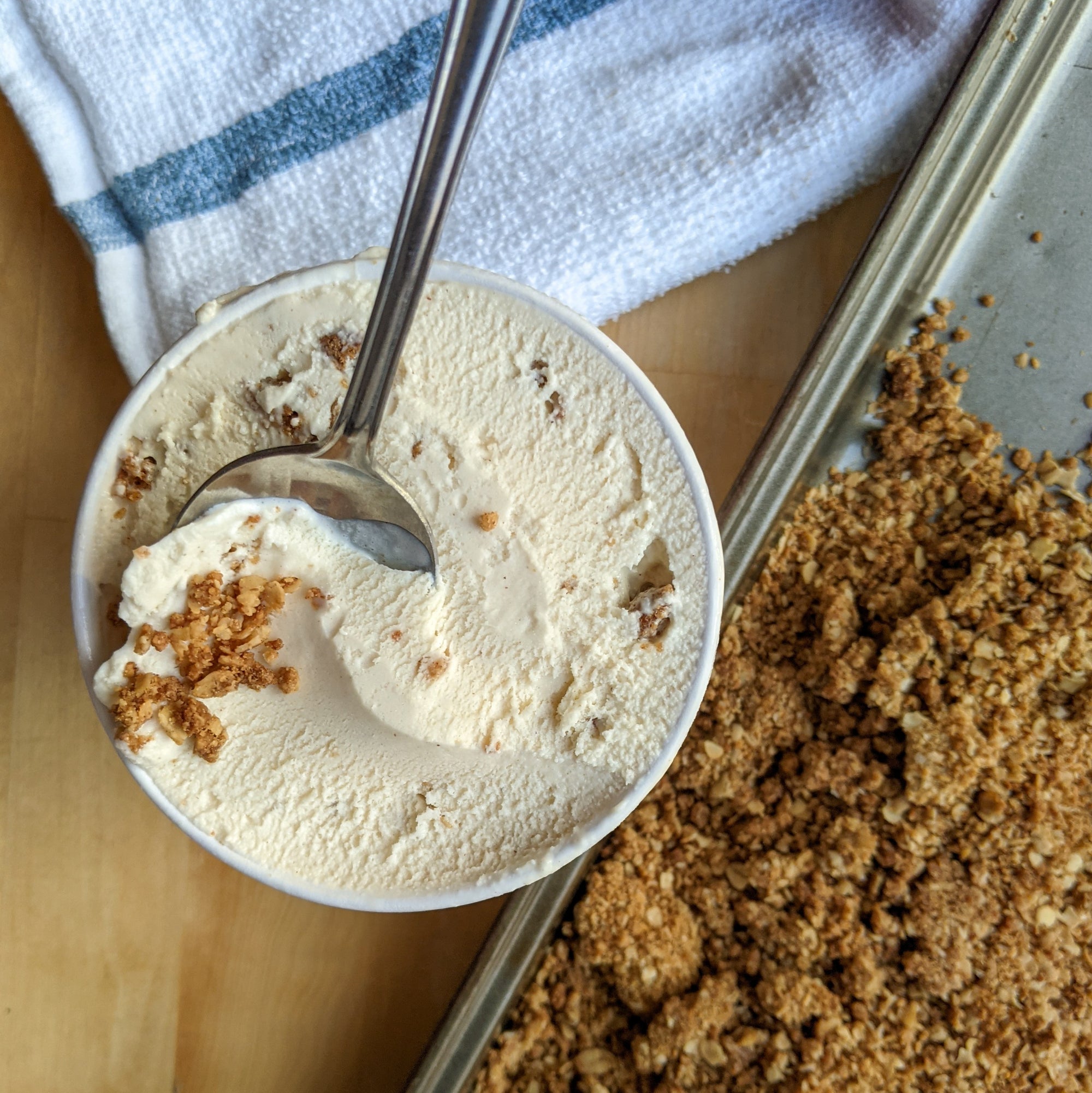 Pint Crisp Apple Crisp Moo Shu Ice Cream & Kitchen